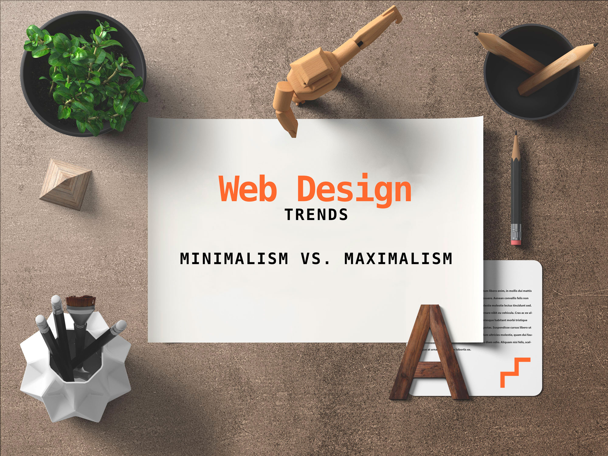 Designul maximalist vs minimalist în peisajul digital