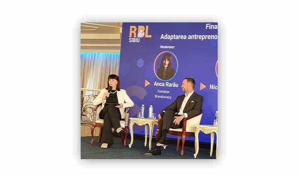 Live Talk despre oportunitățile oferite antreprenorilor de finanțarea alternativă, în evenimentul de lansare a Filialei RBL Sibiu „Ferestre de oportunitate pentru business”